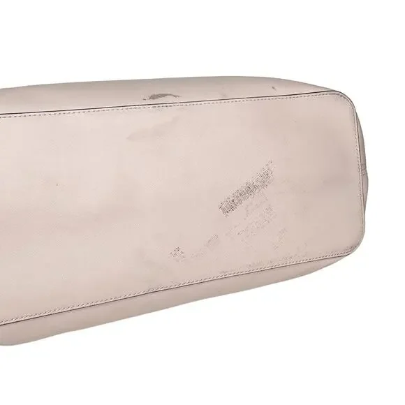 MICHAEL KORS Jet Set Travel Tote Handbag Saffiano Leather Powder Blush Pink OS - Picture 8 of 16